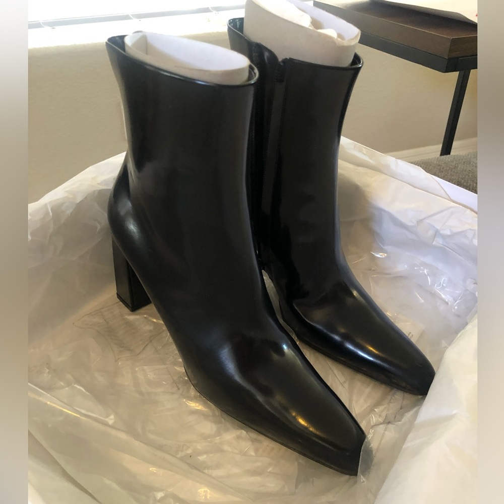 Balenciaga Patent Leather Boots 36.5